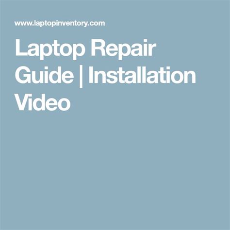 Laptop Repair Tutorial 的图像结果