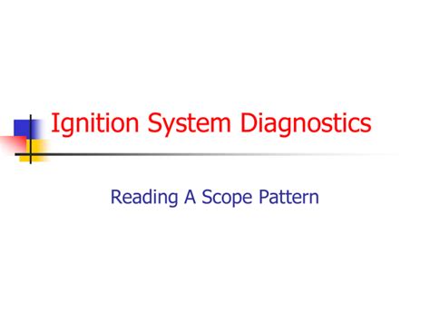 Image result for Distributor Ignition Scope Testing