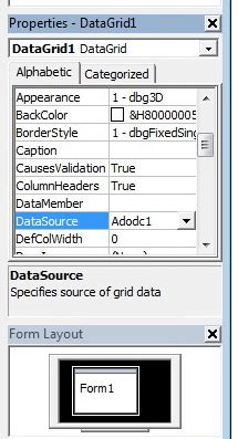 Image result for Visual Basic 2008 DataGrid