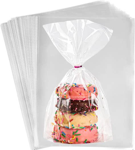 100Pcs 30CM*40CM Cellophane Large Bag, Cellophane Cookie Bag ...