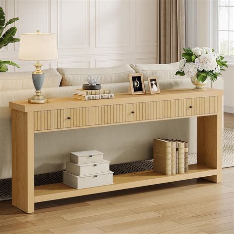 Tribesigns Wood Console Table Instruction Manual