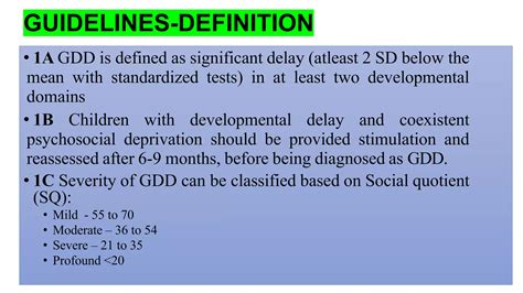 Global developmental delay | PPTX