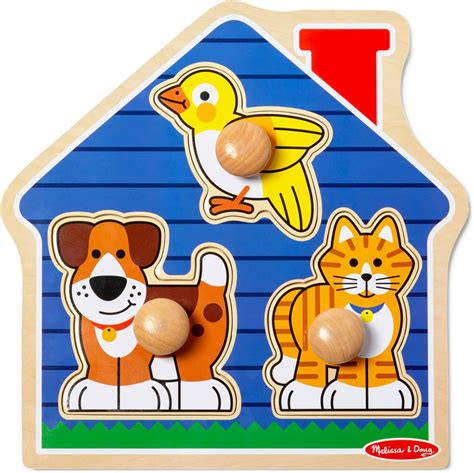 Melissa Doug Jungle Friends – Rompecabezas con diseño de animales de ...