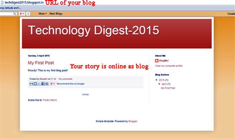 Create a New BlogFree 的图像结果