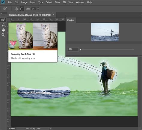 Content-Aware 的图像结果