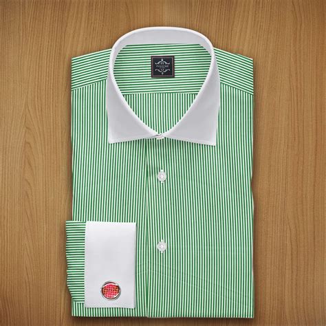 Mens Green Dress Shirt - Crafted With Luxurious Egyptian Cotton ...