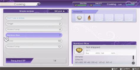 Image result for Rune Factory 5 Cooking Table