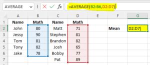 How to Calculate Sample Means Using Excel 的图像结果