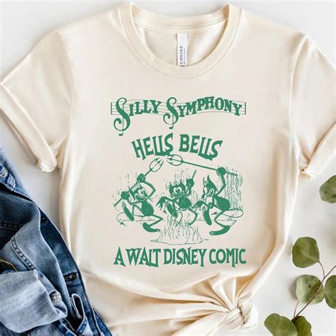 Vintage Hells Bells The Silly Symphony Comic Halloween Disney Shirt ...