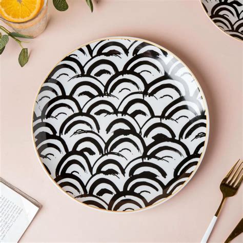Buy Nestasia Artistic Ceramic Dinner Plate, Stylish Addition to Your ...