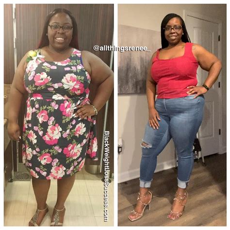 Renee misplaced 103 kilos | Black Weight Loss Success - Insurance