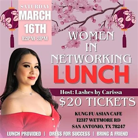 Women in Networking Lunch, Kung Fu Asian Cafe', Wetmore Road, San ...