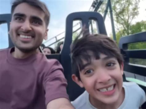 Child Rides A Roller Coaster For The First Time, Video Goes Viral