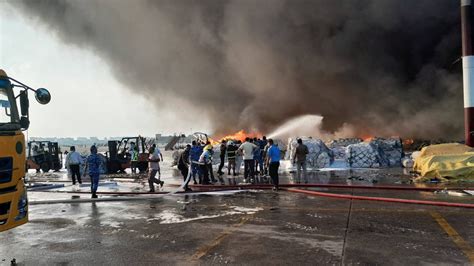 Fire Breaks Out at Dhaka's Shahjalal International Airport Cargo Area ...