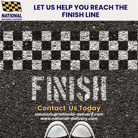 National Delivery Systems, Inc on LinkedIn: #finishline #nds # ...
