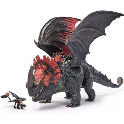 Dragons Movie Red Death Chomping Rampage - Slik trener du Dragon ...