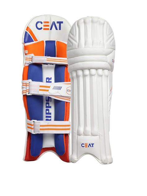 Buy Ceat 8100059 GrippStar Batting Pads, White, Men Online at Low ...