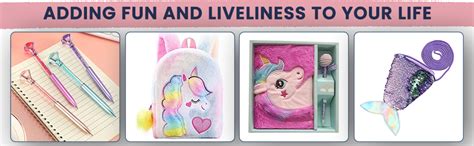 G4GIFT Unicorn Printed Slim Notebook Diary with Unicorn Gel Pen for ...