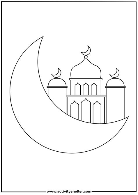 Ramadan Coloring Pages | Activity Shelter