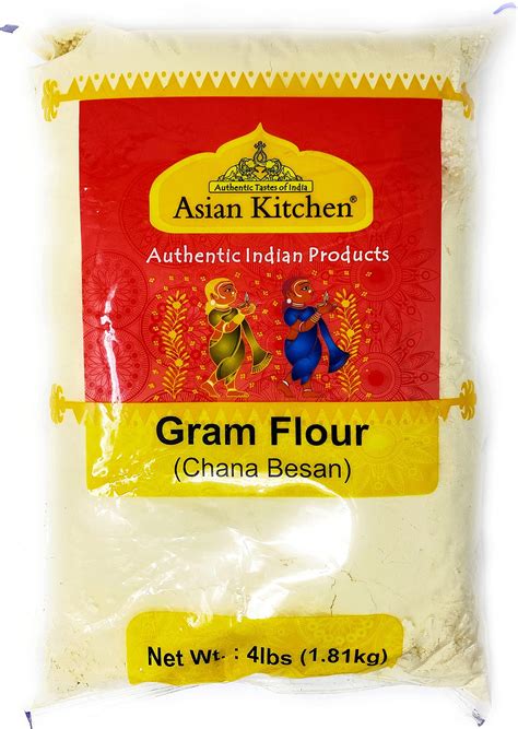 Asian Kitchen Chana Besan - Chickpeas Flour, Gram 4lb (64oz) ~ All ...