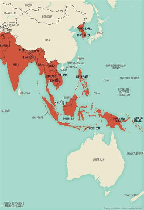 Image result for Asia Countries Map