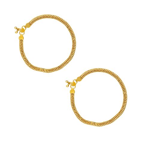 Teejh Aarti Anandi Gold Payal