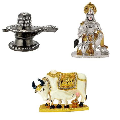 LE Lord Shiva-Shiv Black Jyotirling-Shivling Hanuman Bajrang-Bali Idol ...