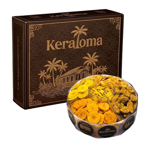 Keraloma| Premium Kerala Banana Chips Gift Hamper , 5 Varieties in ...