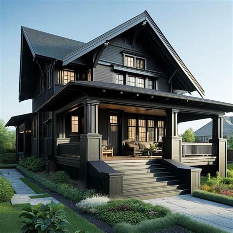 20+ Images That Will Make You Want to Paint Your House Black Right Now ...