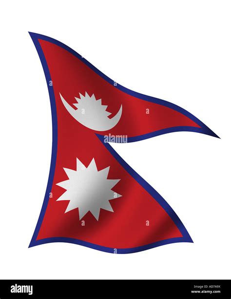 Nepal flag hi-res stock photography and images - Alamy