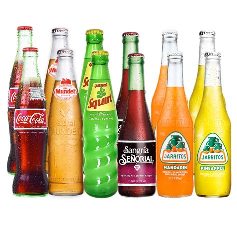 Mexican Soda Favorites Variety/Party Pack (12 Pack) - Walmart.com