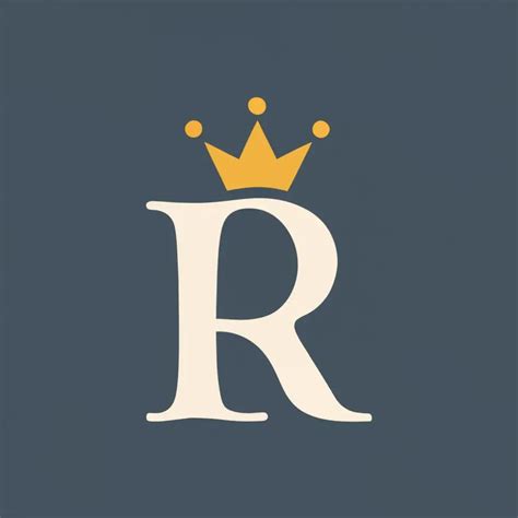 LOGO Design For Rollie Notary Services Elegant Letter R Typography Emblem | AI Logo Maker