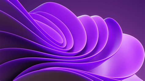 Windows 11 Abstract Purple Wallpaper 4k for Desktop ID:12190