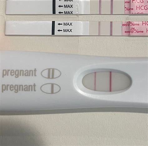 Pregnancy test line progression | BabyCenter