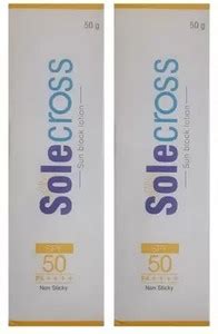 SoleCross Sunscreen - SPF 50 PA++++ SunBlock Lotion - Price in India ...