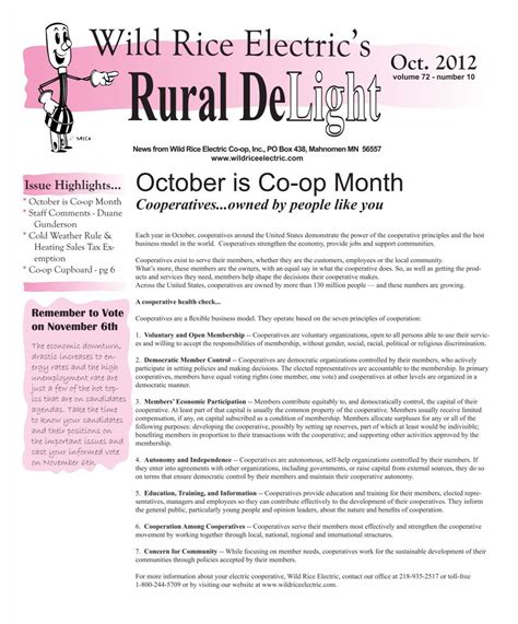 Yes! I want to help make a difference. - Wild Rice Electric ...