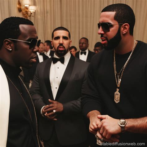 Diddy vs Drake Rivalry | Stable Diffusion Online