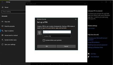 Security Key Windows Hello Setup 的图像结果