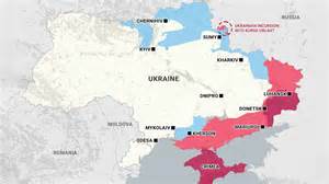 Map shows how much territory Russia has gained and lost in Ukraine ...