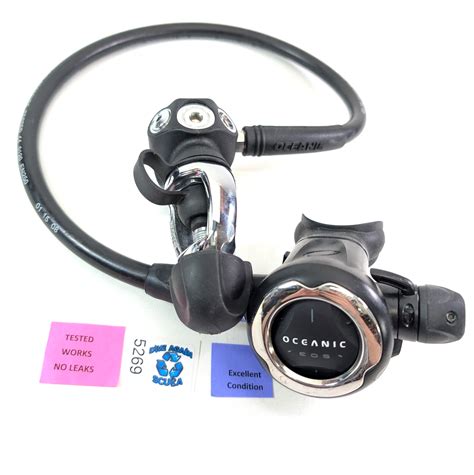 Oceanic EOS, FDX10 Regulator Set 1st & 2nd Stage Yoke Scuba Dive EXCEL ...