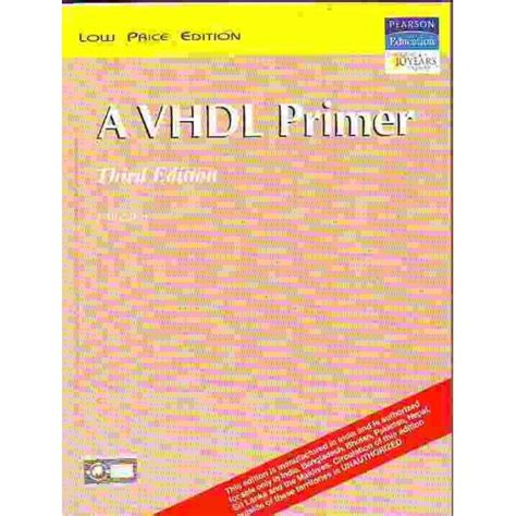 A Vhdl Primer 3rd Edition by J Bhasker