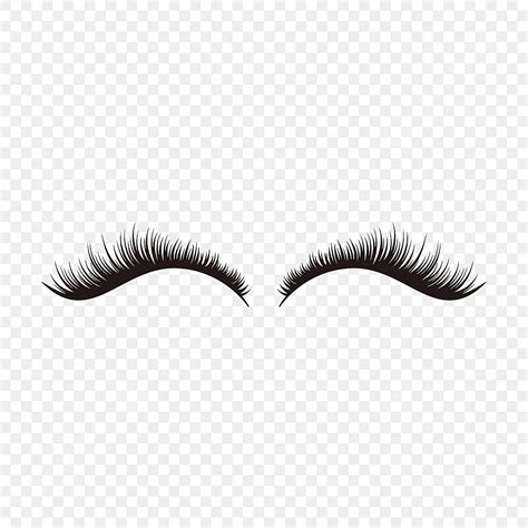 Eyelash Vector Hd PNG Images, Black Bushy Eyelashes Clipart, Eyelash ...