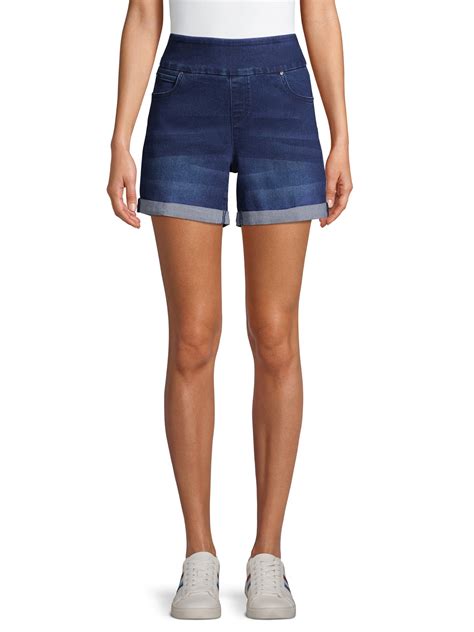 Time and Tru - Time and Tru Women's Pull On Shorts - Walmart.com ...