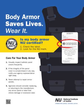 Fillable Online How Wearing Body Armor Saves Lives - Spartan Armor ...