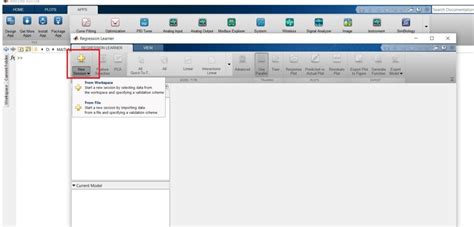 Image result for MATLAB Regression Learner