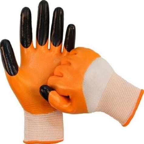 RIFA Safety Hand Gloves Nitrile Coating Super Grip Multipurpose Utility ...