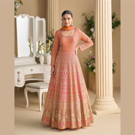 Sitara-e-Noor Premium Gown – Shree Ji Vastralaya