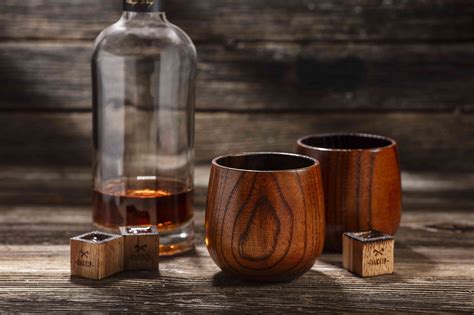 Oaksip | Premium Wooden Bourbon & Whiskey Glasses