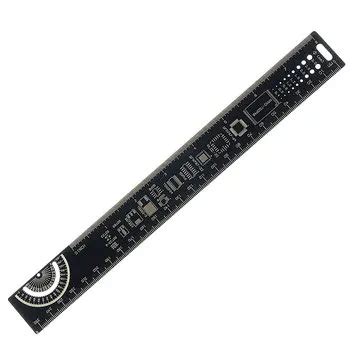 10pcs 25cm pcb ruler for electronic engineers measuring tool pcb ...
