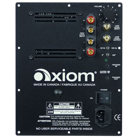 What Subwoofer Input Should You Use? - Blog | Axiom Audio | Axiom Audio